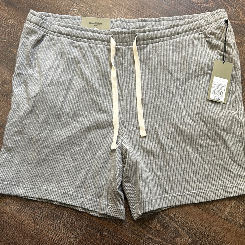 Target Goodfellow Knit Shorts Large 6.5” inseam